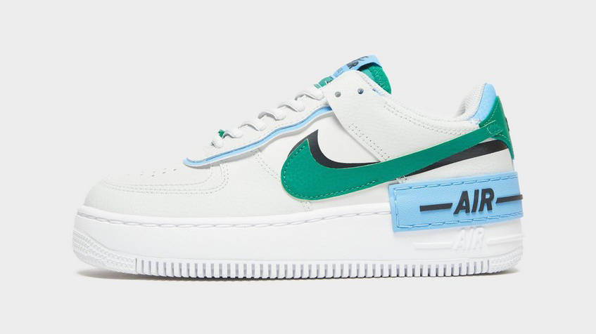 Nike Air Force 1 Shadow Photon Dust Green