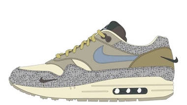 Nike Air Max 1 Safari Stone Grey