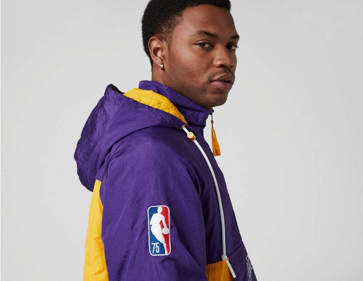 nike lakers jacket purple