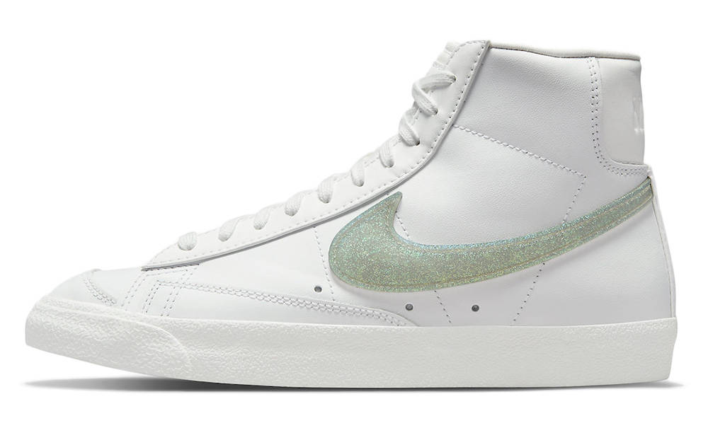 Blazer mid shop 77 green swoosh