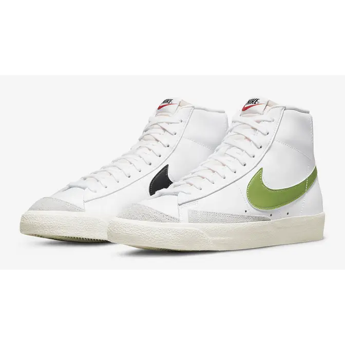 Nike Blazer Mid 77 Green White | Where To Buy | BQ6806-116 | The Sole ...