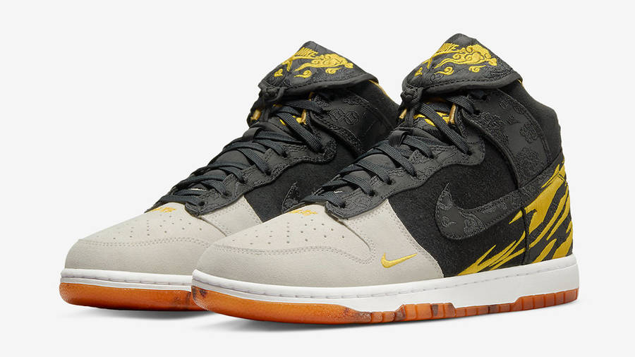 Nike Dunk High Year of the Tiger DQ4978-001 Side