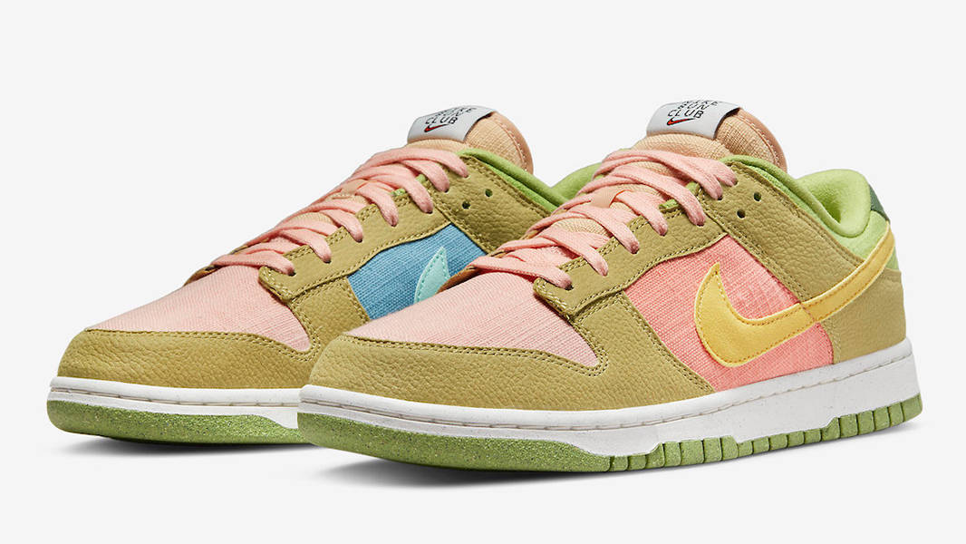 Nike Dunk Low Nike Sun Club Orange Green