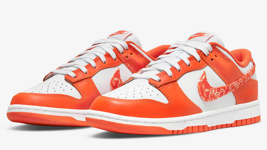 nike dunk low sb orange