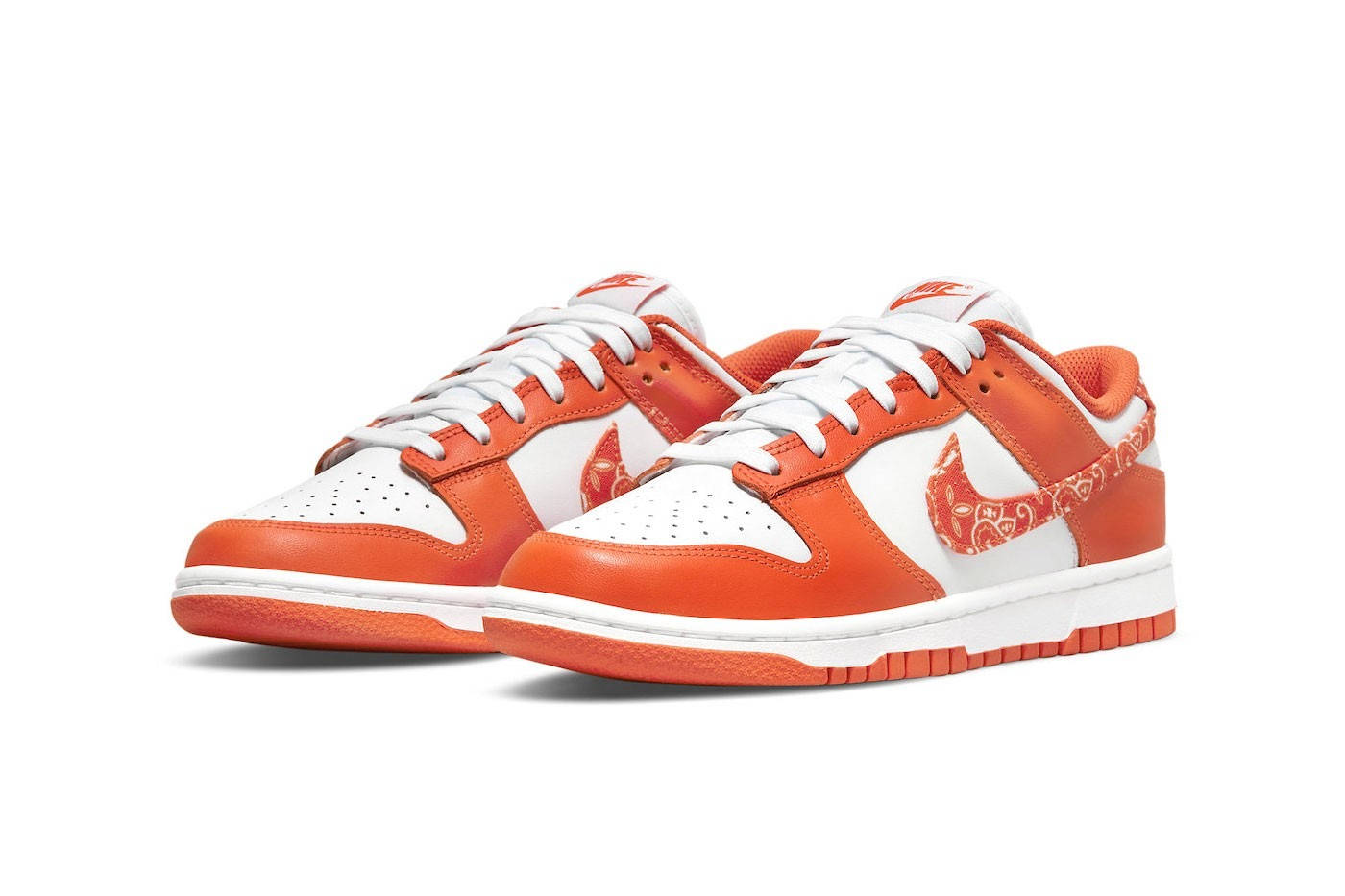 Nike Dunk Low Paisley Barley and Orange