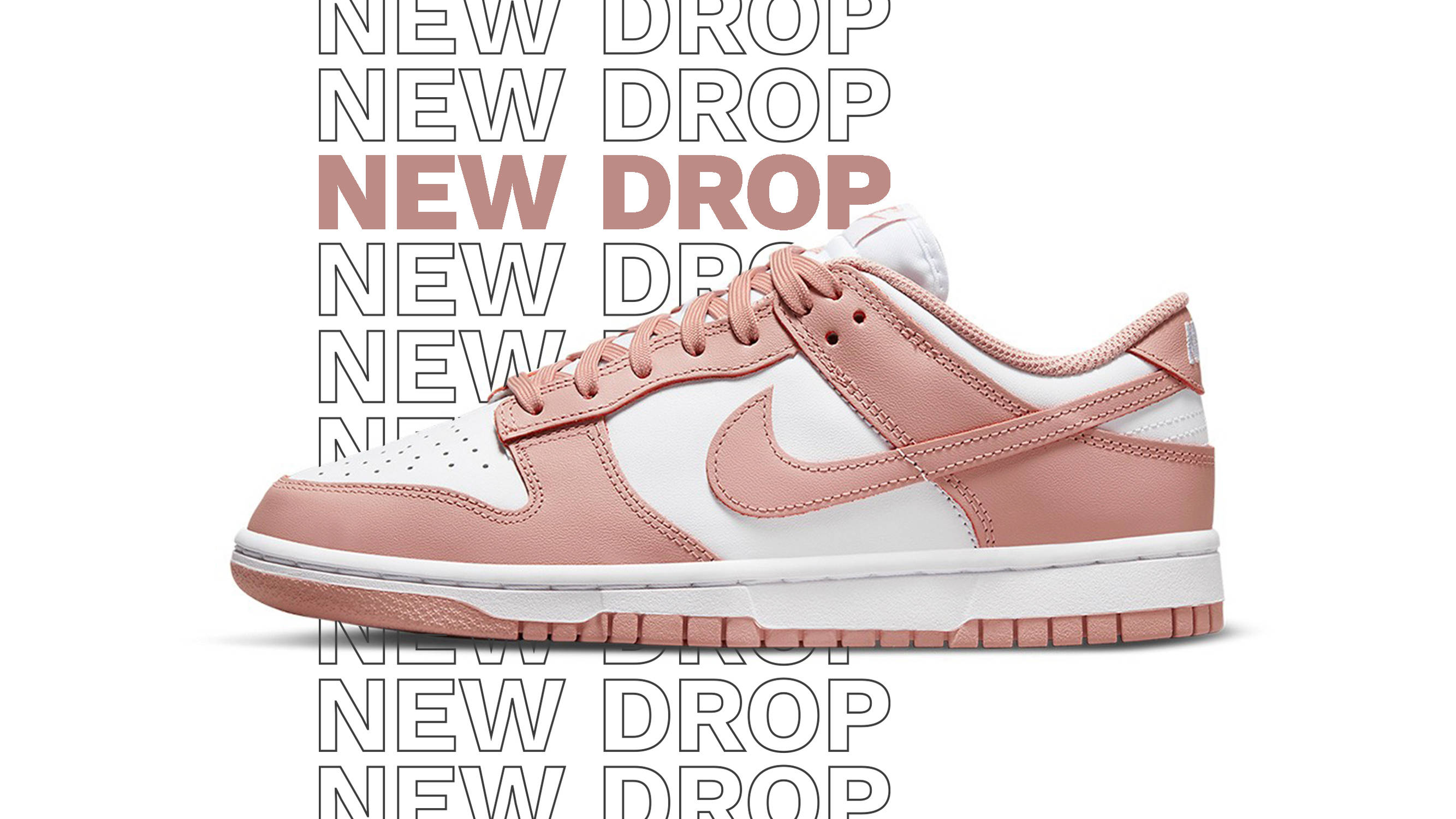 Official Images of the Nike Dunk Low "Rose Whisper" Have Arrived The