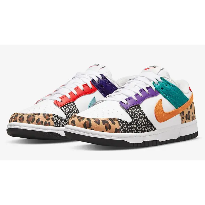 Nike Dunk Low Safari Mix Mismatch Where To Buy DN3866 100