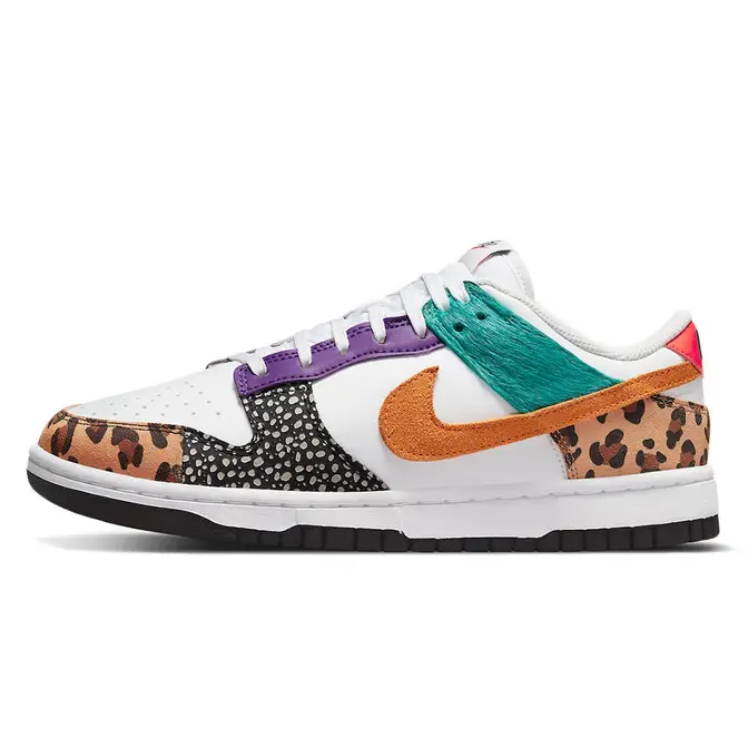 Nike Dunk Low Safari Mix Mismatch | Where To Buy | DN3866-100 | The ...