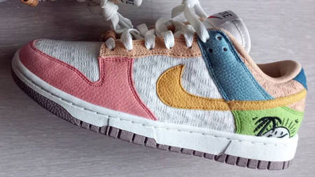 A Nike Dunk Low "Tropical Mix" Sample Has Surfaced A Nike Dunk Low "Tropical Mix" Sample Has Surfaced