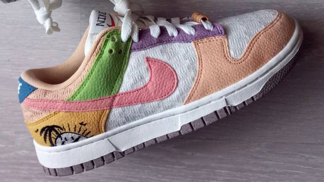 Nike Dunk Low Tropical Mix Colourway