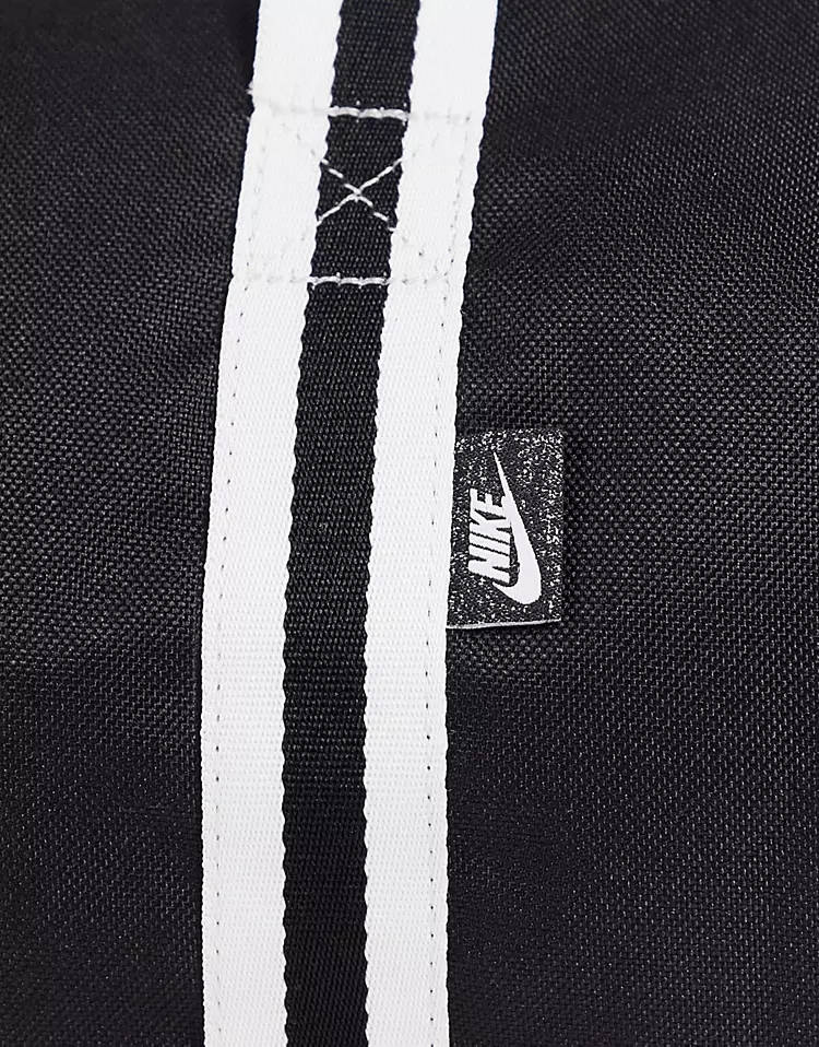 Nike Heritage Holdall Bag Black Detail 2