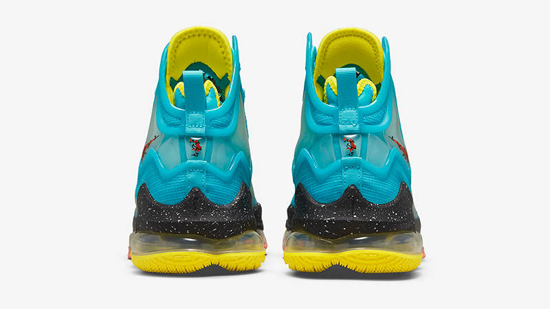 Nike LeBron 19 Polarised Blue DC9338-400 Back