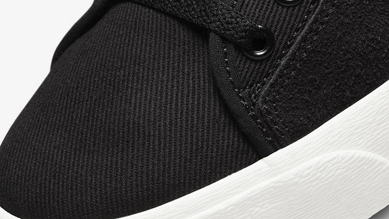 Nike SB Blazer Court Mid Paisley Black DH7479-001 Detail