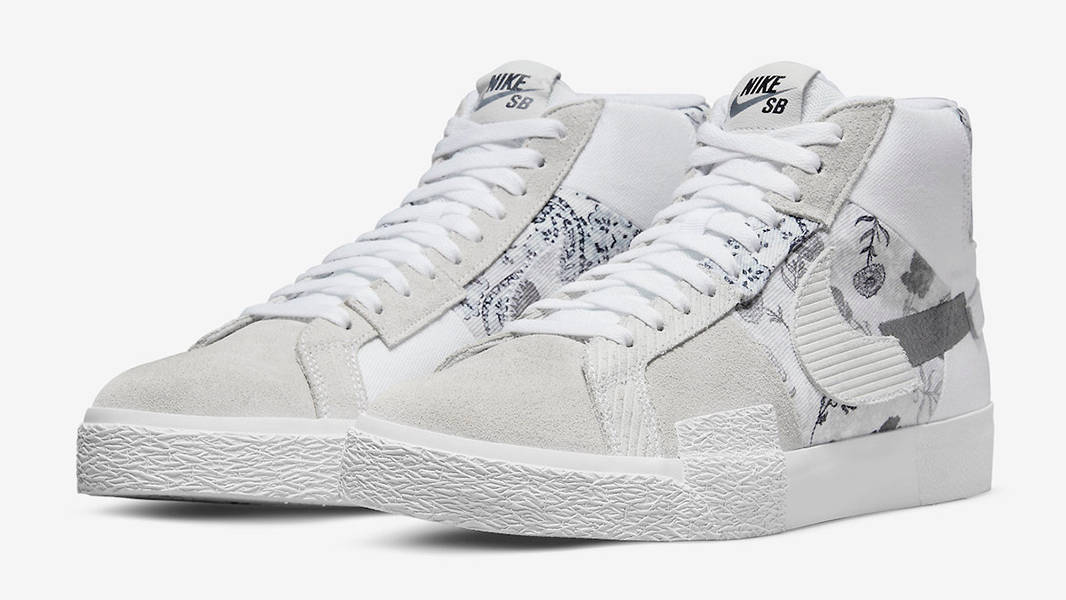 Nike SB Blazer Mid Edge Floral Paisley