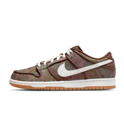 mint green roshe women buy  Nike SB Dunk Low Pro Paisley Brown