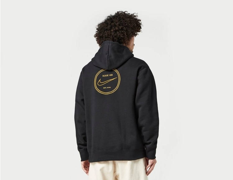 Nike SB Embroidered Hoodie Black Back