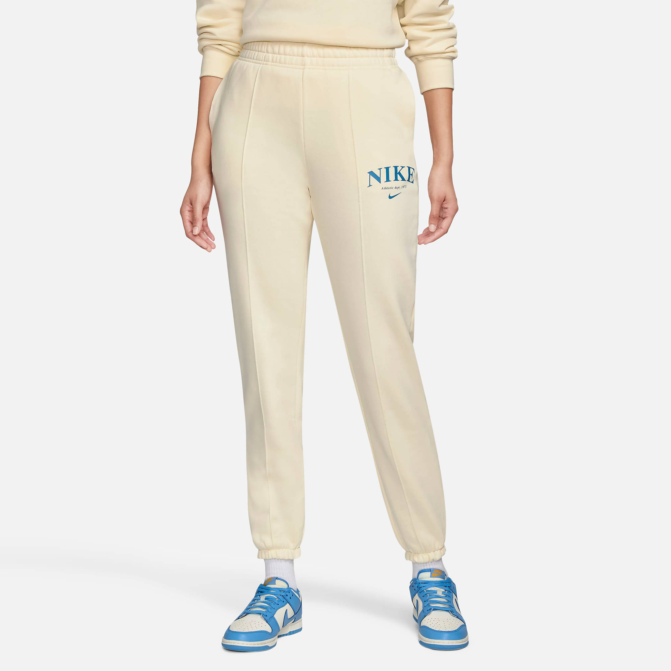 Nike Sportswear Essential Collection Fleece Trousers Yellow