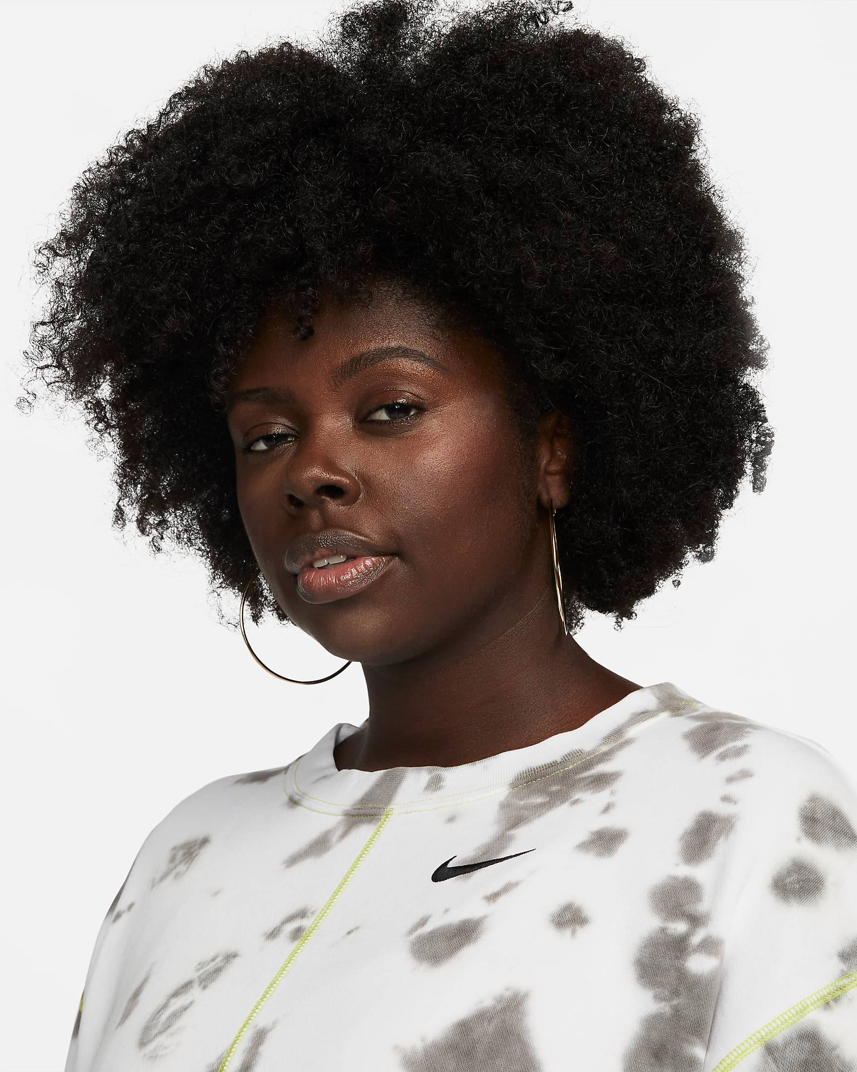 nike oversized tie dye