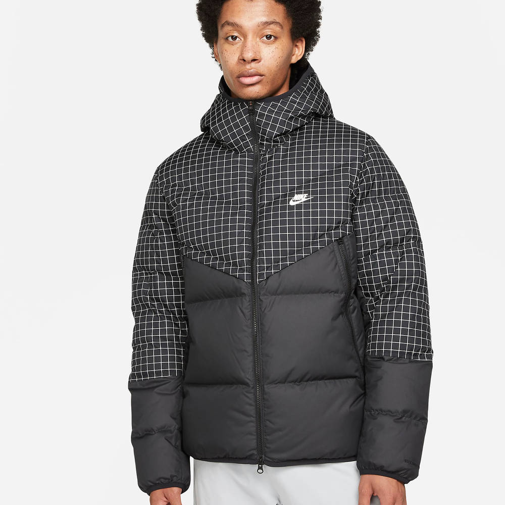 Nike Storm-FIT Windrunner Reflective Grid Hooded Jacket - Black | The ...