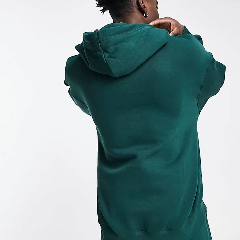 Nike Trend Fleece Oversized Hoodie Dark Green The Sole Supplier