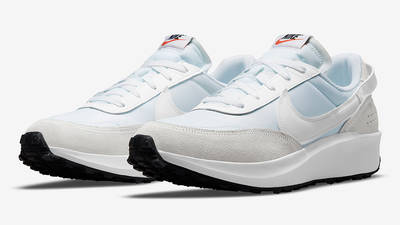 Nike Waffle Debut White Blue DH9522-101 Side