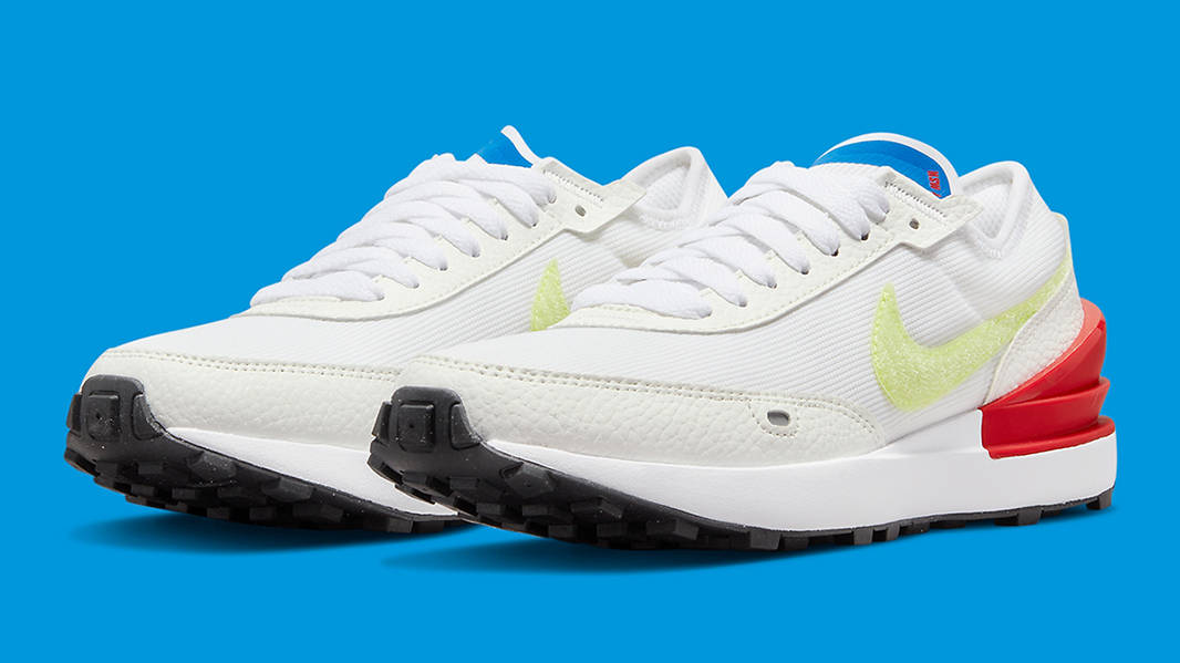 Nike Waffle One GS White Red Yellow
