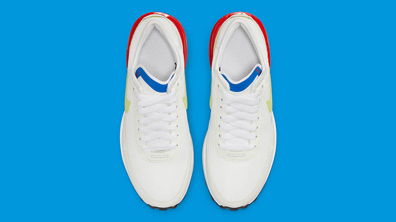 Nike Waffle One GS White Red Yellow