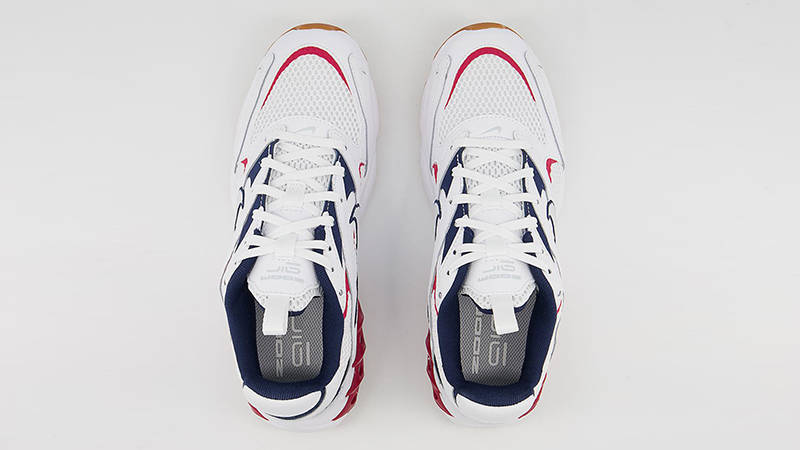 Nike Zoom Air Fire White Hibiscus Navy