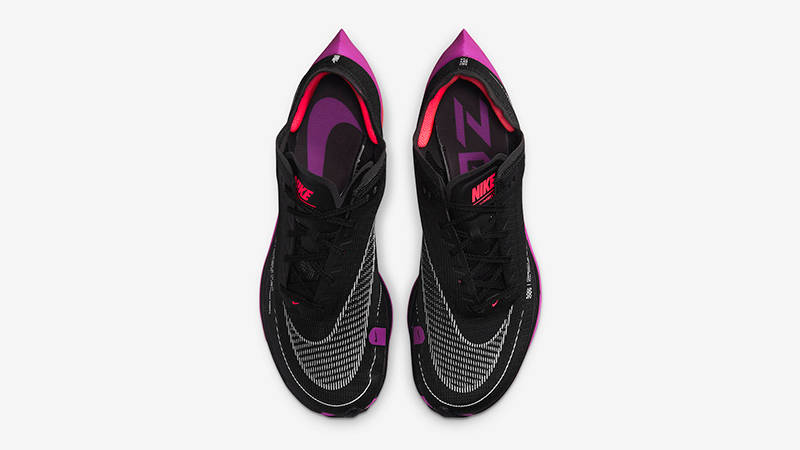 Nike ZoomX VaporFly NEXT% 2 Black Purple CU4111-002 Top