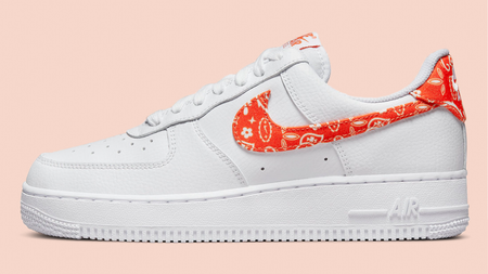 This Tangerine-Hued Air Force 1 Has Joined Nike's "Paisley" Pack