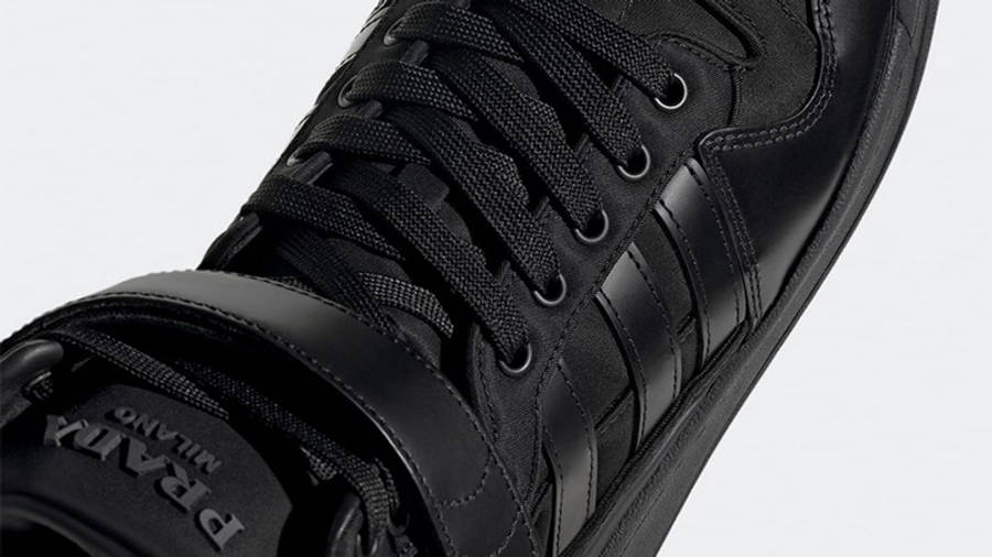 Prada x adidas Forum Hi Re-Nylon Black GY7040 Detail 2