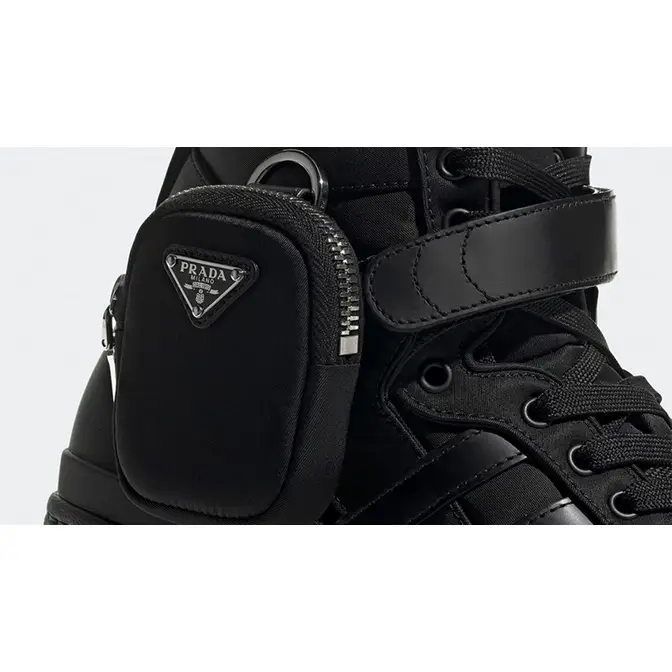 Prada x adidas Forum Hi Re-Nylon Black | Raffles & Where To Buy | The ...