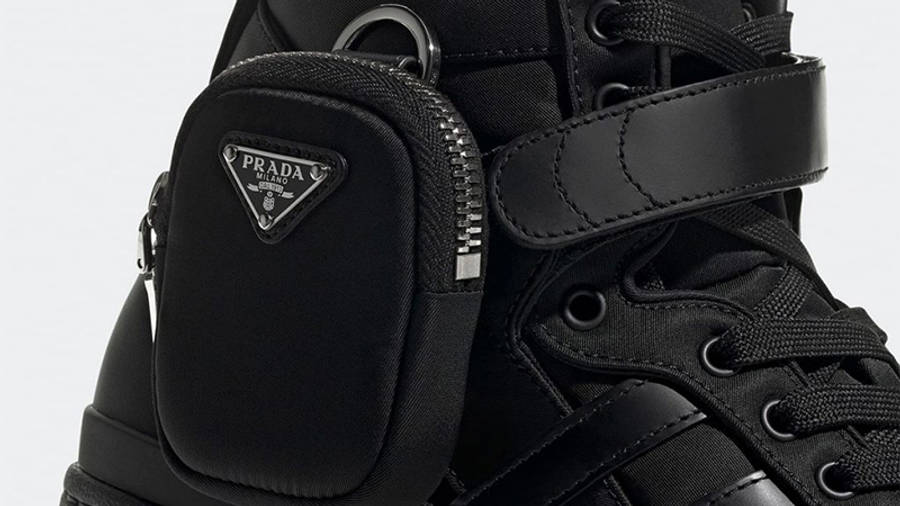 Prada x adidas Forum Hi Re-Nylon Black GY7040 Detail