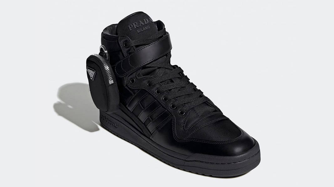 Prada x adidas Forum Hi Re-Nylon Black GY7040 Side