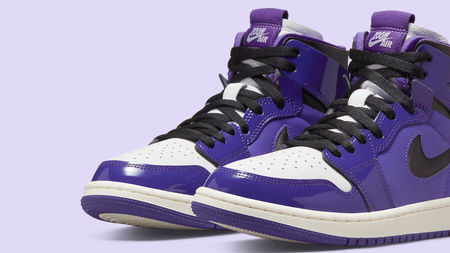 This "Purple Patent" Air Jordan 1 Zoom CMFT Packs a Punch This "Purple Patent" Air Jordan 1 Zoom CMFT Packs a Punch