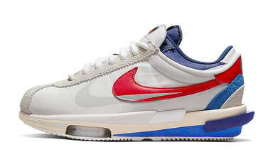 blue red white nike cortez