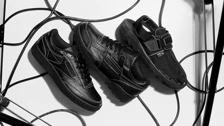 The size? x Reebok "Black Pack" Goes Full Stealth Mode The size? x Reebok "Black Pack" Goes Full Stealth Mode