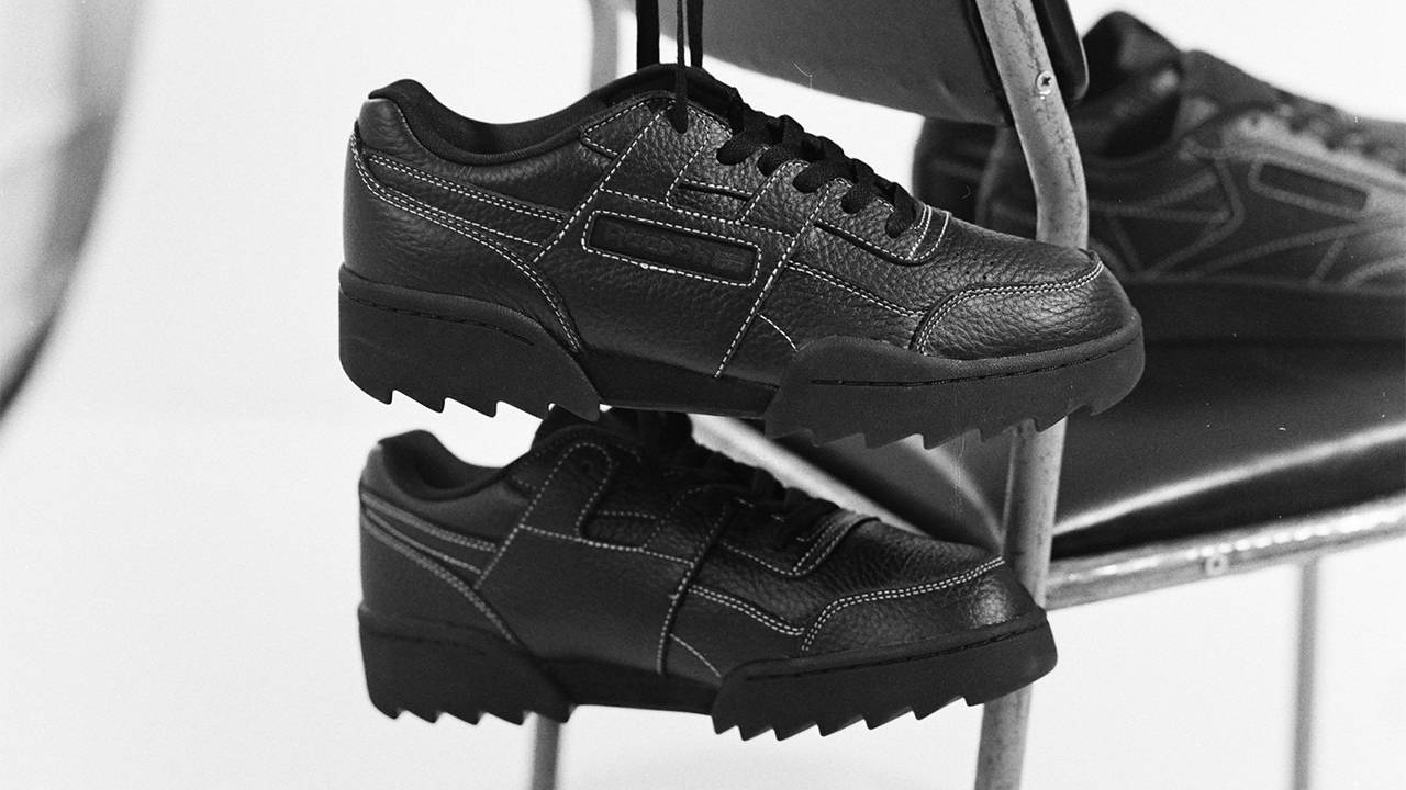 size? x Reebok Beatnik Black Pack