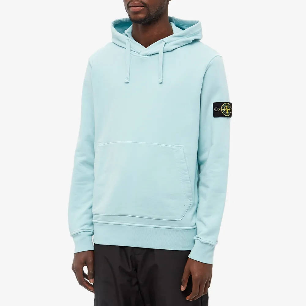 Stone Island Garment Dyed Popover Hoodie | Where To Buy | The Sole 