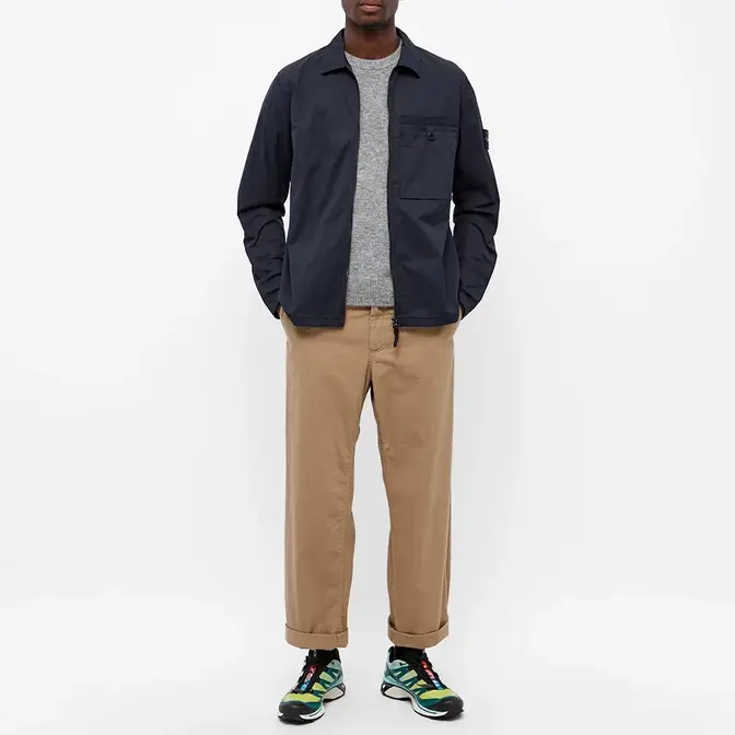 Stone Island Supima Cotton Shirt Jacket | Where To Buy | The Sole Supplier