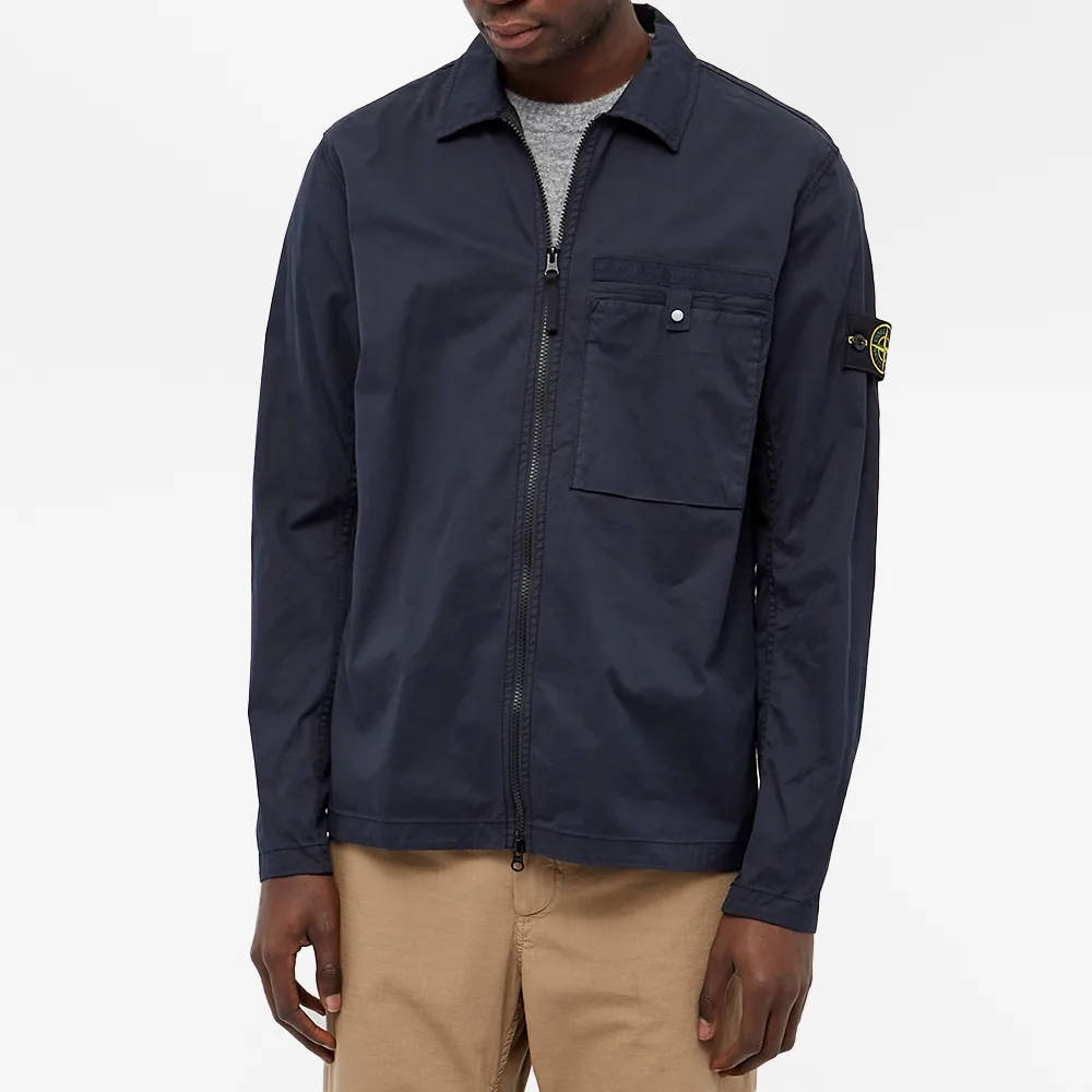 Mens stone island coat on sale sale