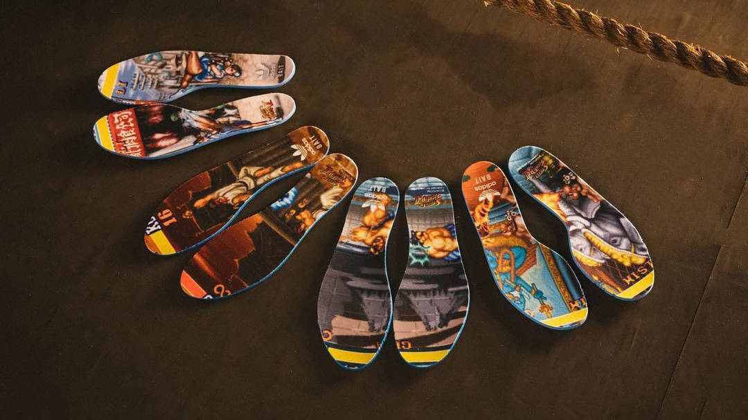 Street Fighter x BAIT x adidas Collaboration