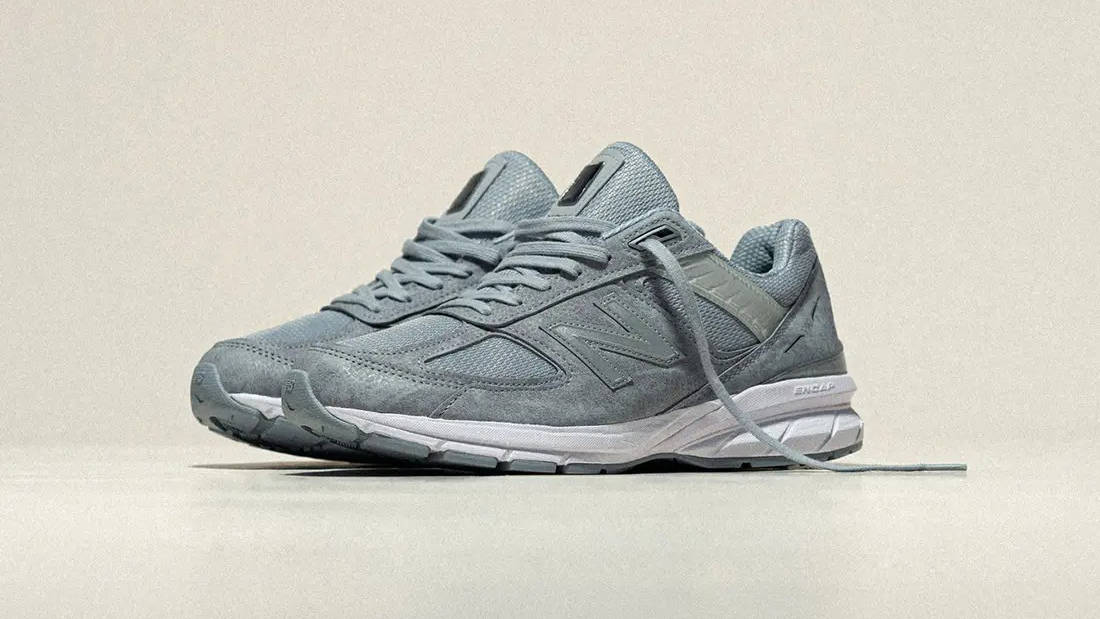 The New Balance 990v5 Vegan Grey Colourway