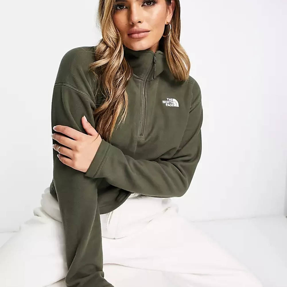 north face fleece khaki