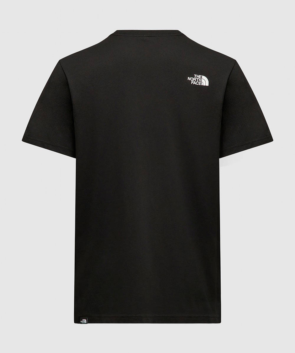 The North Face Co-Ordinates Graphic T-Shirt Black Back