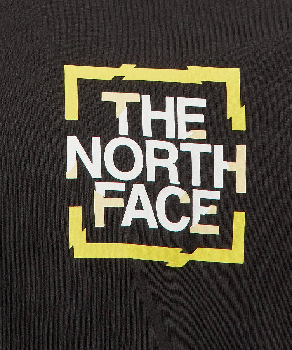 The North Face Co-Ordinates Graphic T-Shirt Black Detail