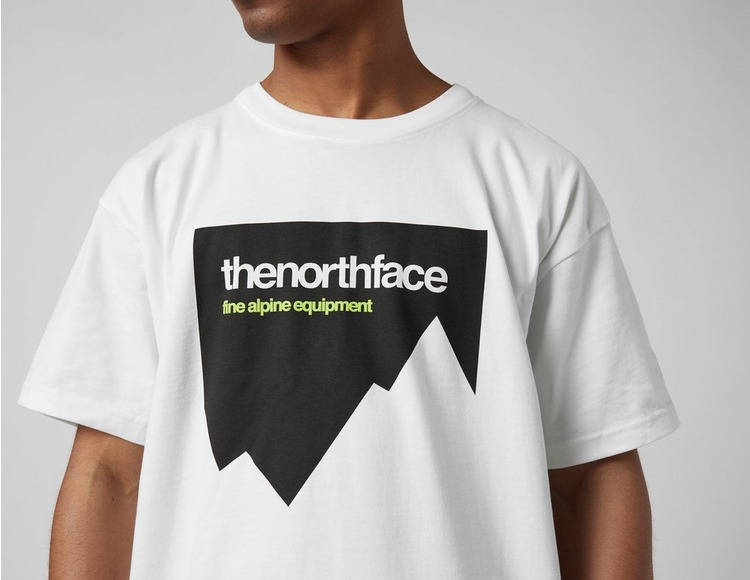 The North Face Fine Alpine Equipment T-Shirt White Detail 3