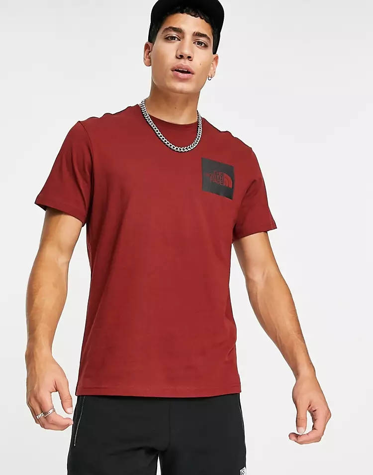 The North Face Fine T-Shirt Brick House Red