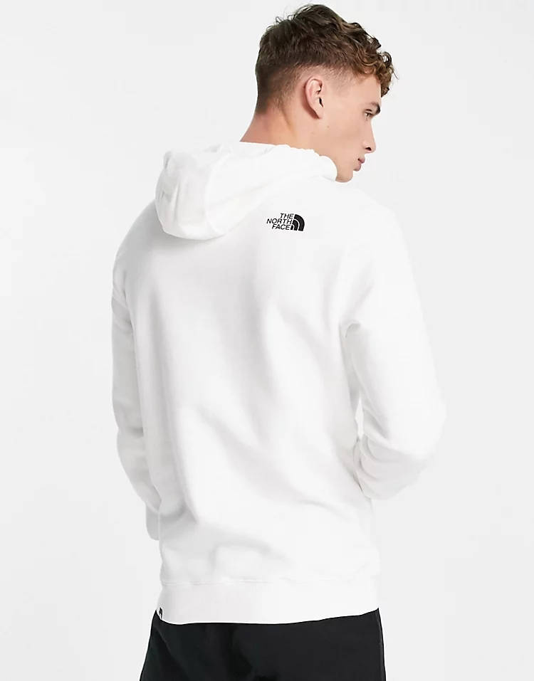 The North Face Playful Logo Hoodie White Back