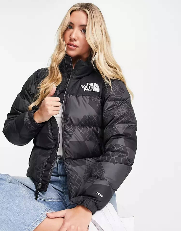 The North Face Retro 1996 Printed Nuptse Jacket Where To Buy